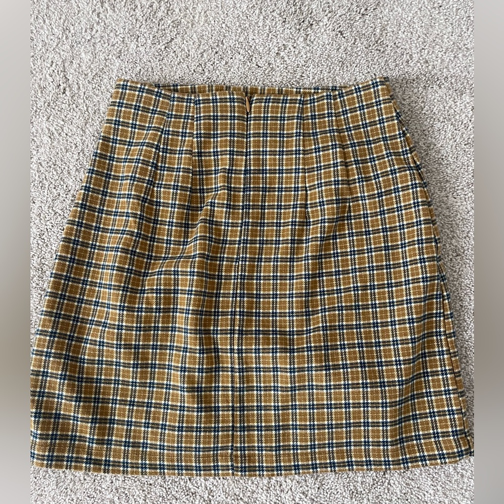 Brandy melville yellow cara skirt